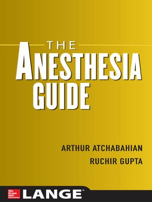 cover image of The Anesthesia Guide